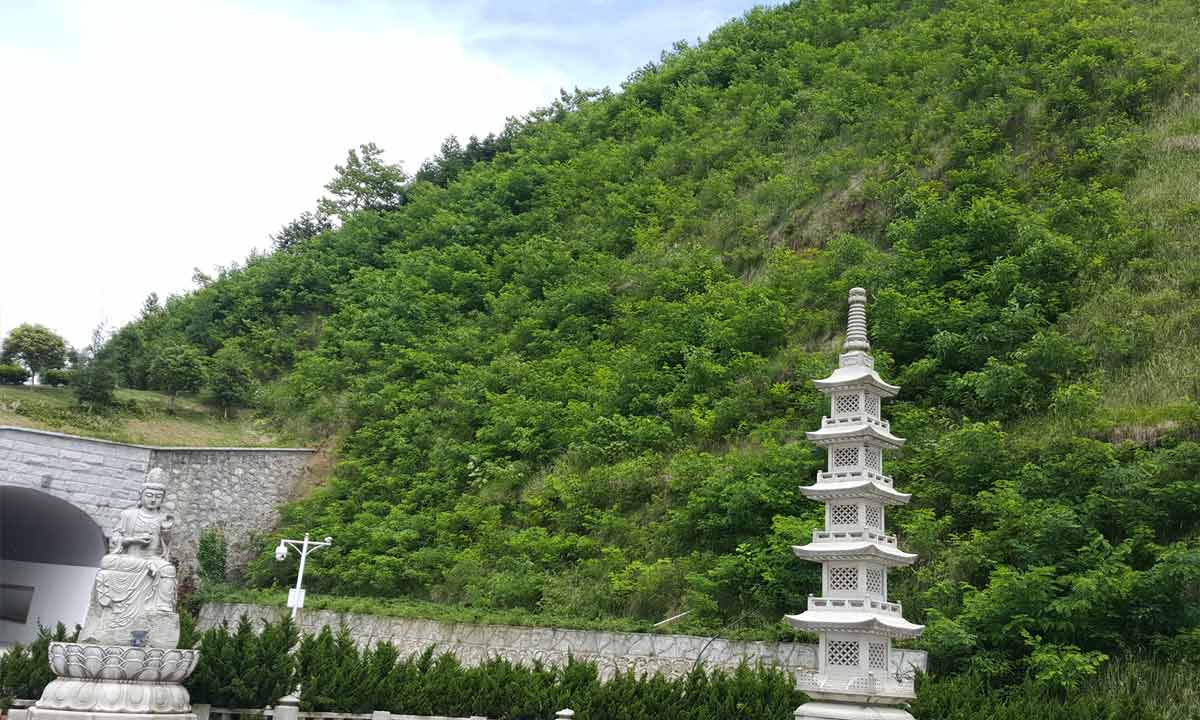 湖南省长沙宁乡密印寺风景旅游区